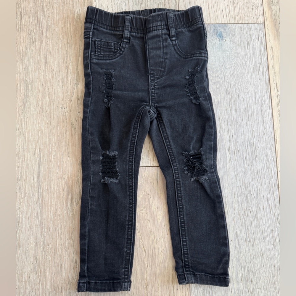 Lenox James Classic Black Jeans - 18-24 Months